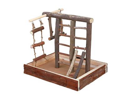 Parc d'activités pour perruches