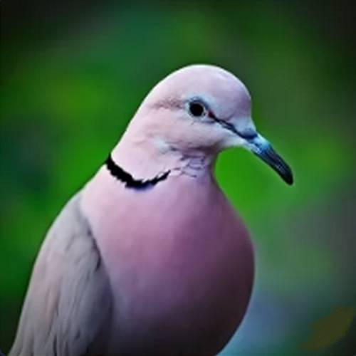 A beautyfull specie collared dove