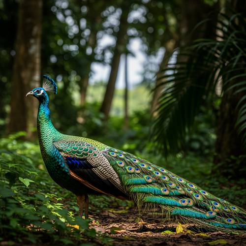 Green Peafowl