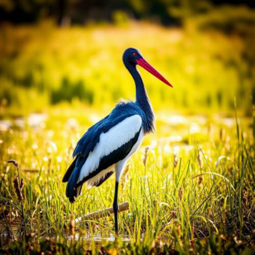 Saddle-billed Stork